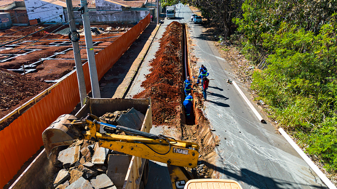 DAE conclui melhorias na rede de esgoto do Jardim Amélia