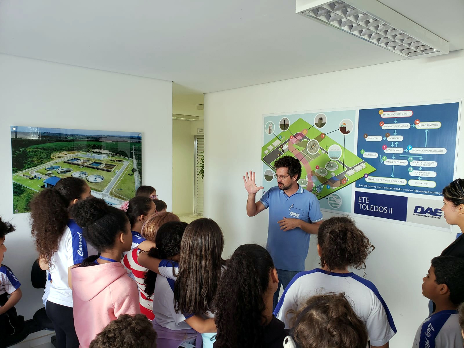 “Conheça o DAE” recebe estudantes da EE Coronel Luiz Alves