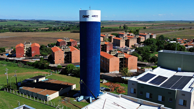 DAE de Santa Bárbara inicia revitalização de reservatórios antigos