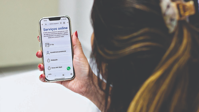 Foto: DAE de Santa Bárbara economiza R$ 2,7 milhões com atendimento on-line