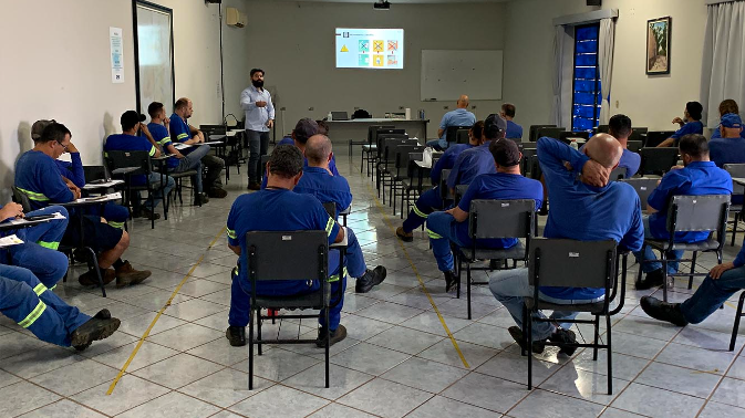 Foto: DAE capacita servidores com treinamento de Segurança do Trabalho