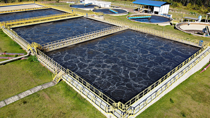 Foto: DAE reforça sistema de tratamento de esgoto da ETE Toledos II